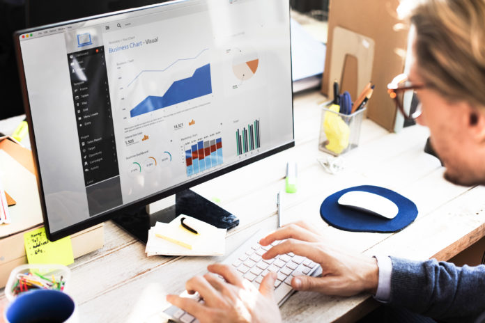 Businessman Working Dashboard Strategy Research Concept Nashville search engine optimization