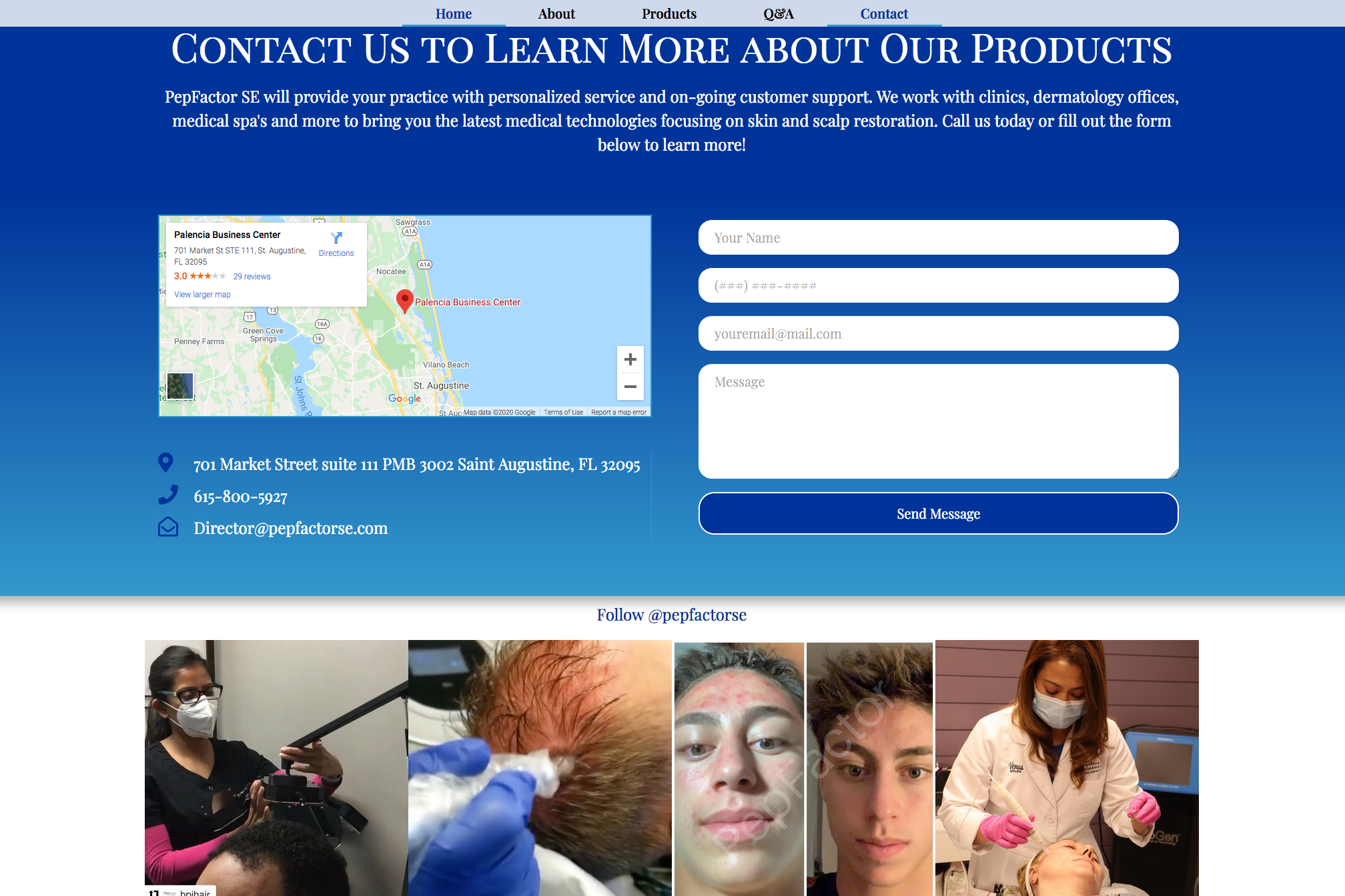 Website for Pharmacy Distribution Company