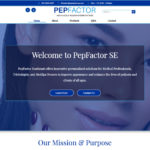 Pep Factor SE – Web Design